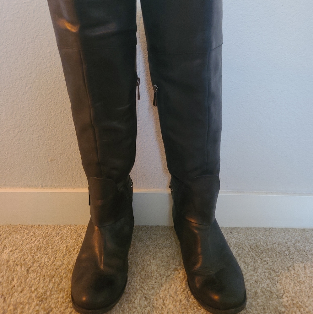 Vince Camuto Black Boots, Size 7